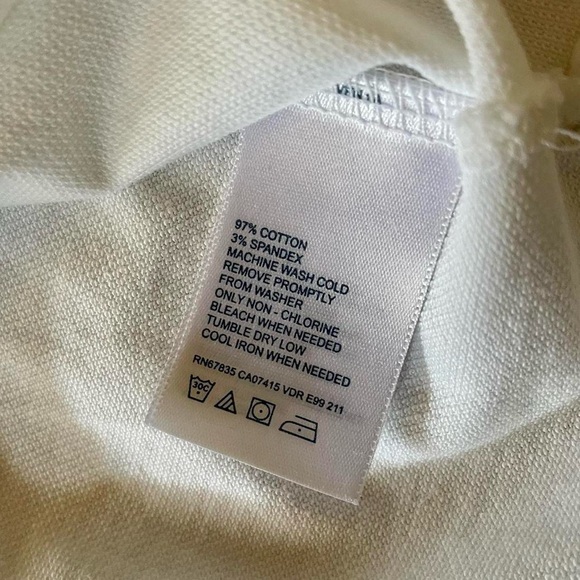 Women's Nautica White Short-Sleeve Polo Shirt - Size XL - Picture 6 of 7
